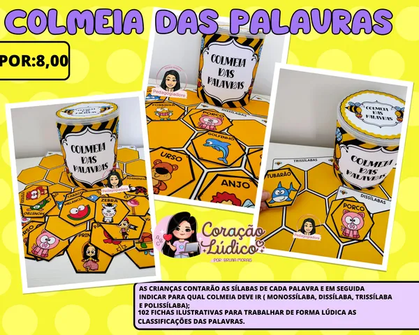 🐝🍯 Colmeia das Palavras