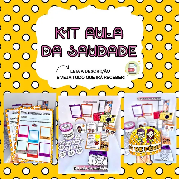 Kit Aula da Saudade