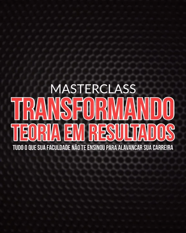 Masterclass para Educadores Físicos e Nutricionistas