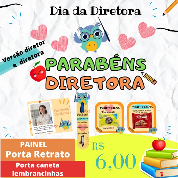 Painel Dia Do(a) Diretor(a)