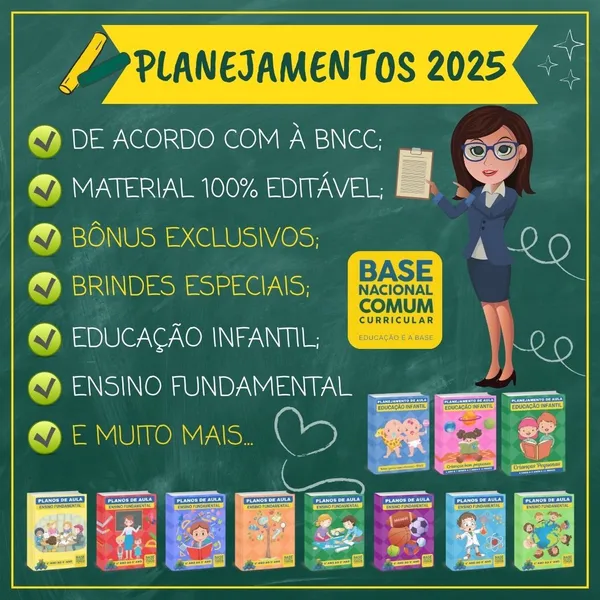 PLANEJAMENTOS DE AULA - BNCC 2025