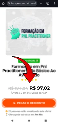 Ver Desconto do Curso